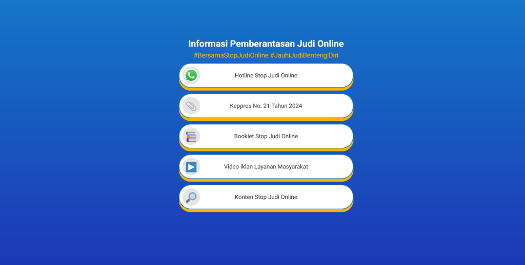 Perangi Judi Online, Kemenkominfo Hadirkan Kanal Edukasi Bersamastopjudol