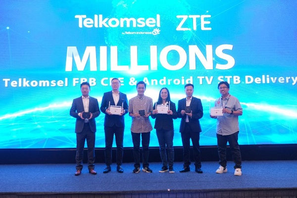 ZTE dan Telkomsel Sukses Distribusikan Jutaan Perangkat Home&nbsp;Terminal