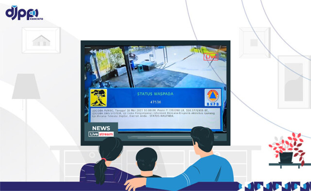 Kemkominfo: “Atur TV Digital Sesuai Domisili Agar Informasi EWS Kebencanaan&nbsp;Akurat”